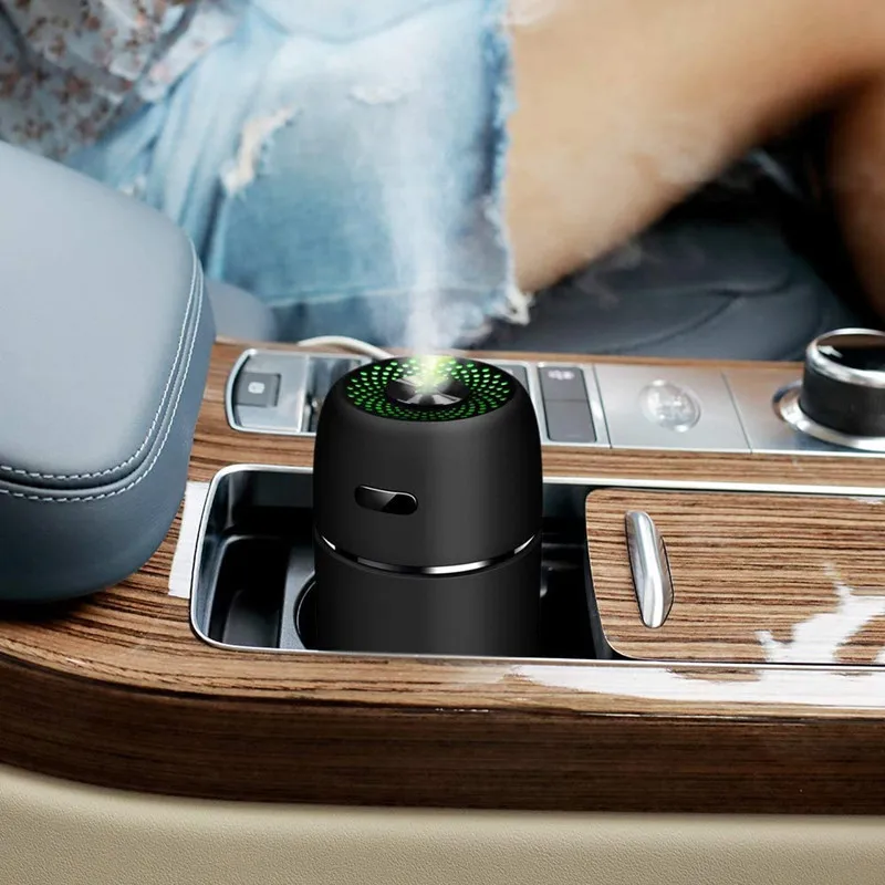 USB Car 200 Milliliter Mini umidificatori portatili purificatore d'aria con 7 colori luce notturna a LED per camera da letto ufficio auto ecc