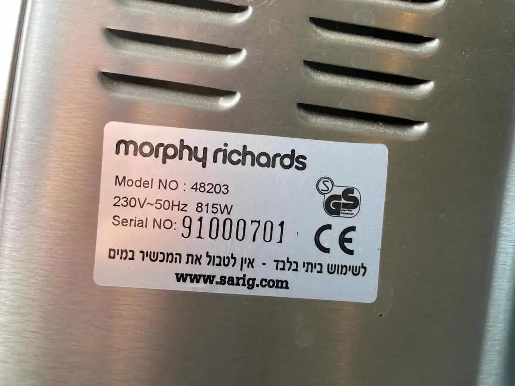 100% New Breadmaker Toothed Belt For Morphy Richards - 48203/Morphy Richards 48203