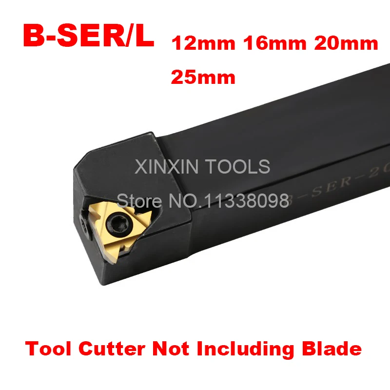 

B-SER1212H16 B-SER1616H16 B-SER2020K16 B-SER2525M16 B-SEL1212H16 B-SEL1616H16 B-SEL2020K16 CNC External thread Turning tool Rod