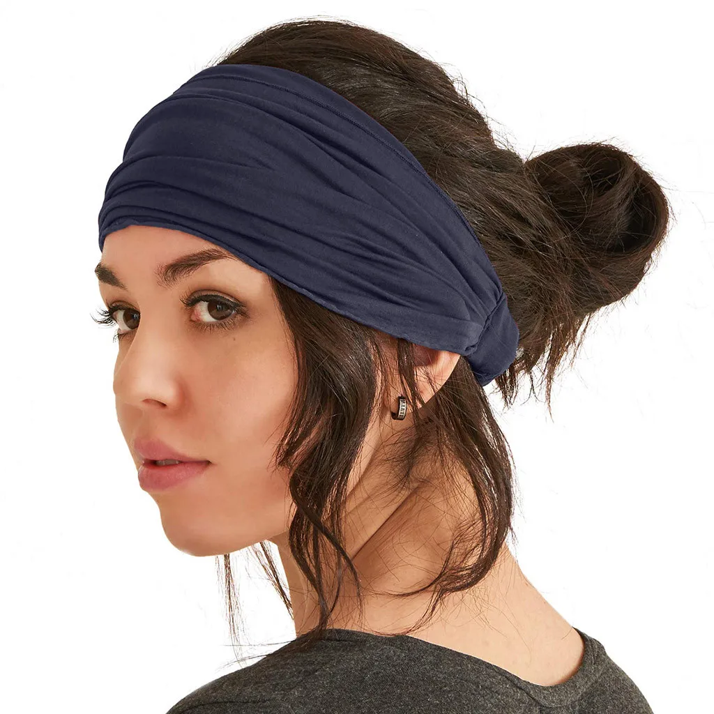 Sport Hair Accessories 2023 Kniting Headband Comfortable Lightweight Japanese Bandana Headbands For Men And Women аксессуары