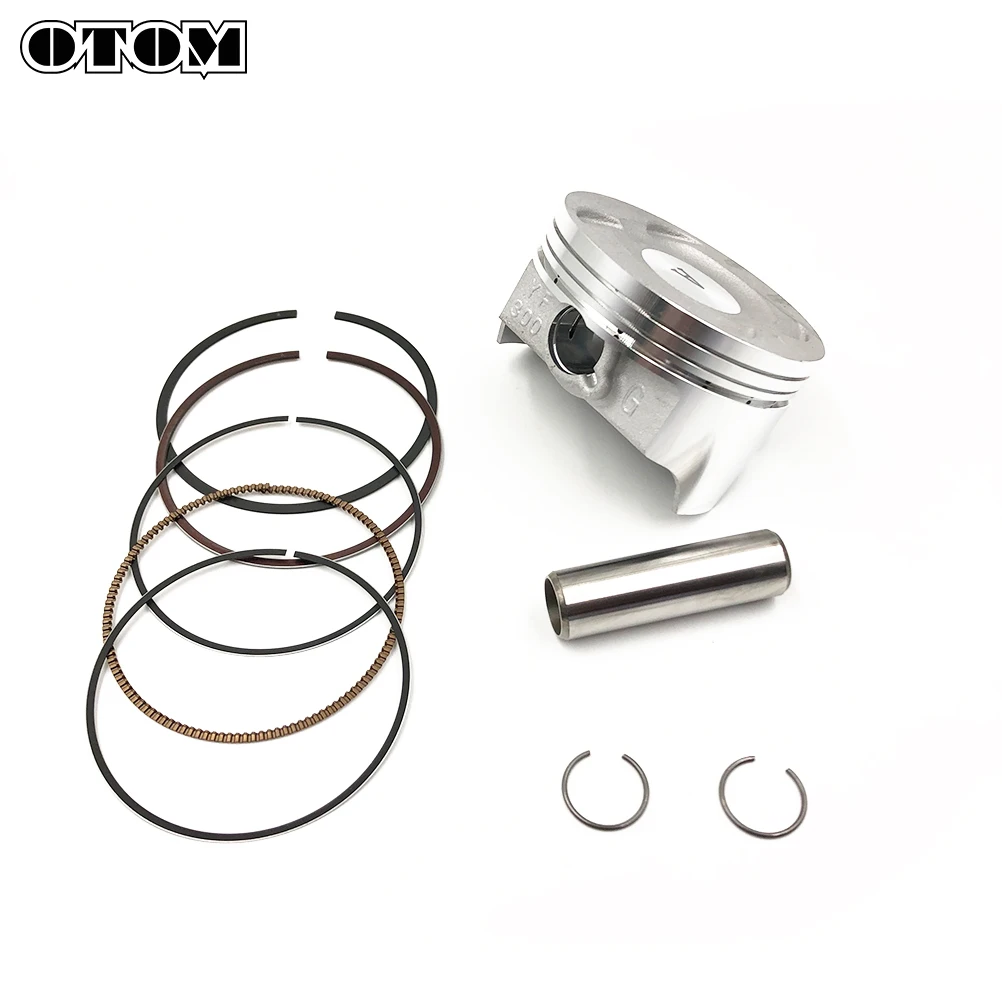 OTOM Motorcycle 78mm Engine Parts For KAWASAKI KLX300 LONCIN LX300 VOGE 300DS Air Cylinder Block Piston Kit Head Base Gasket Kit