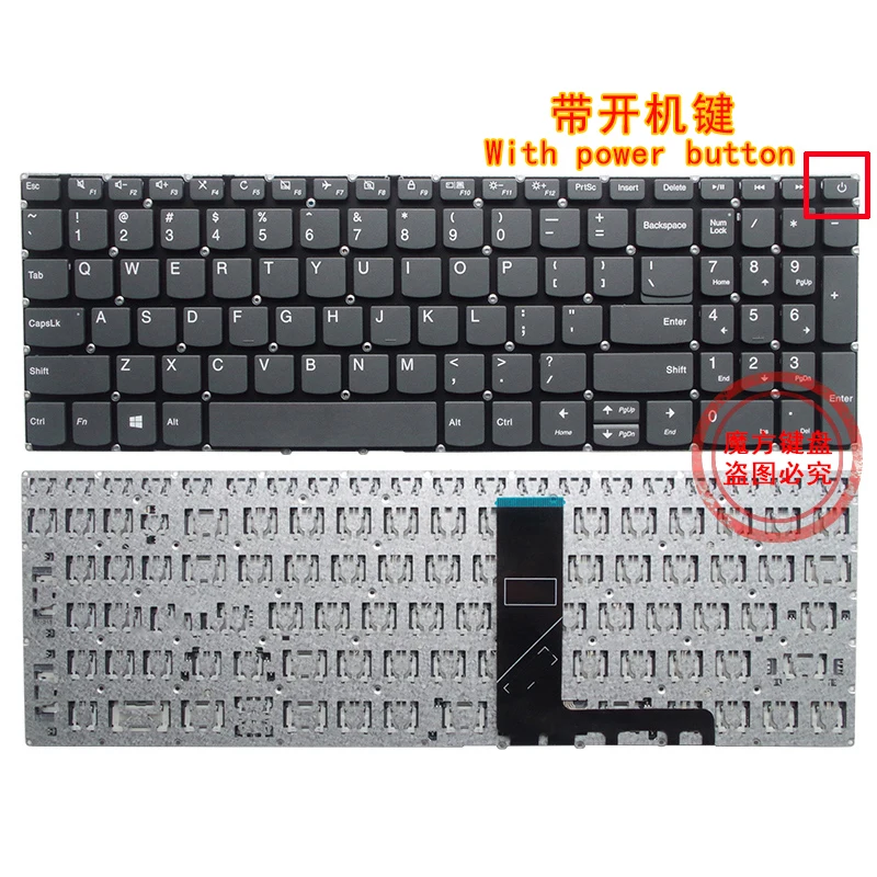 Imagem -05 - Capa do Teclado para Lenovo Ideapad Capa Palmrest V15-iil V15-igl V15-ada V15-ikb V15-iwl 340c15iwl S145-15ikb L340-15iwl