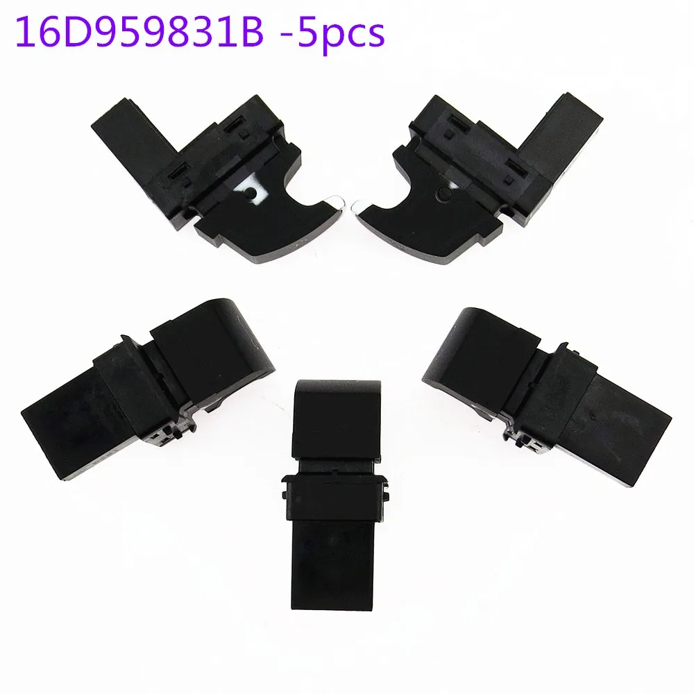 

SCJYRXS 5Pcs Chrome Boot Tailgate Trunk Lid Release Switch Adjust Button 16D959831B For MK6 2011-201316D 959 831B 16D 959 831 B