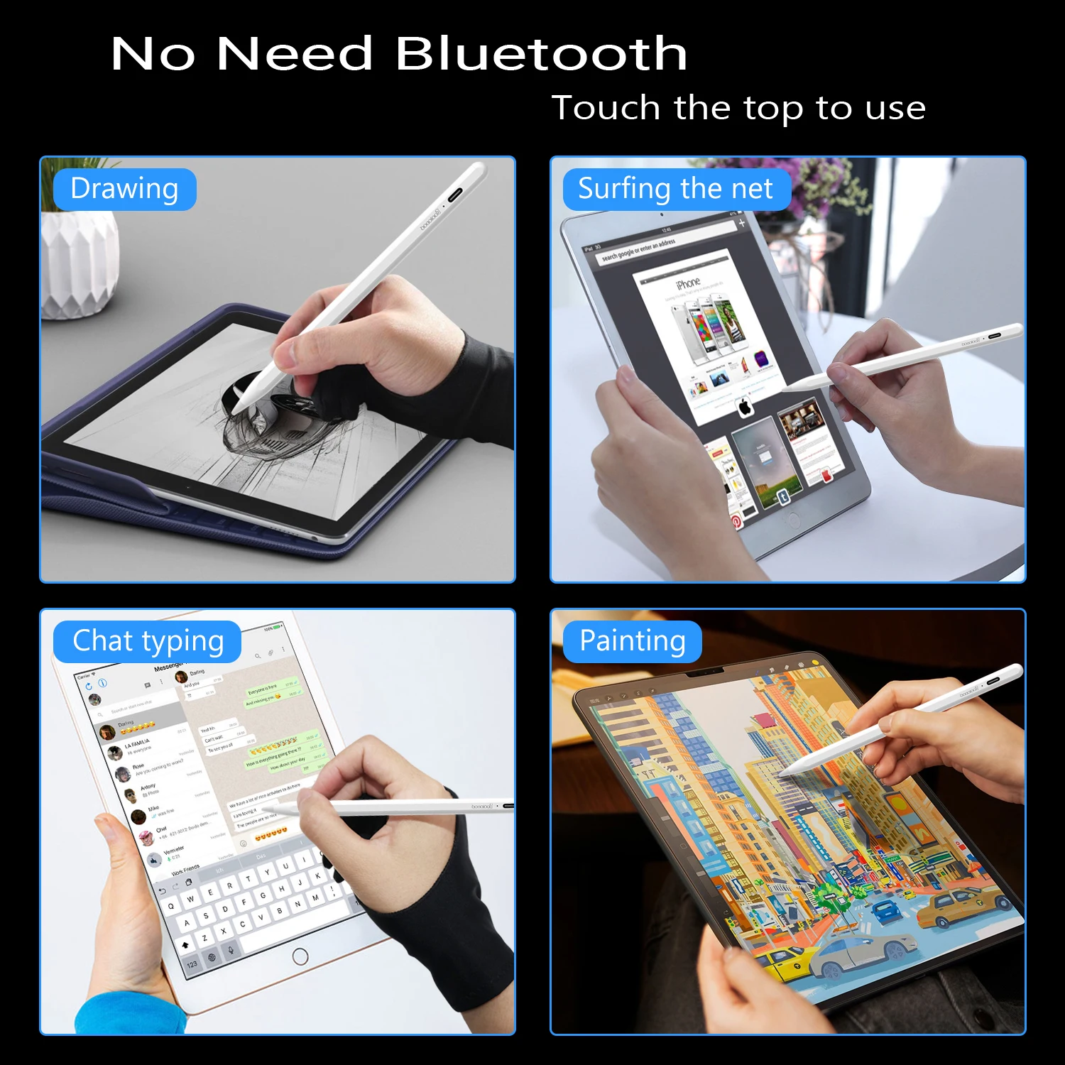 YurKem Universele Stylus Pen Voor Apple iPad Tablet Mobiele Telefoon Tekening Stylus Potlood Voor Telefoon Tablet Pen Potlood Voor Touch Screen Android IOS kopen vanaf een prijs van 13 YurKem Universele Stylus Pen Voor Apple iPad Tablet Mobiele Telefoon Tekening Stylus Potlood Voor Telefoon Tablet Pen Potlood Voor Touch Screen Android IOS kopen vanaf een prijs van 13