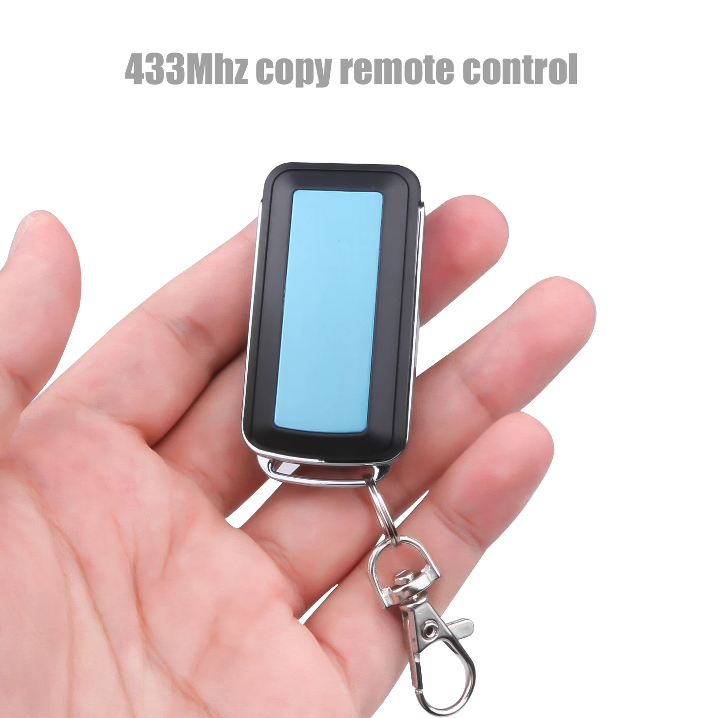 433MHz Door Remote Control Universal 4 Keys Copy Garage Remote Control Cloning Electric Gate Remote Controller Duplicator Key