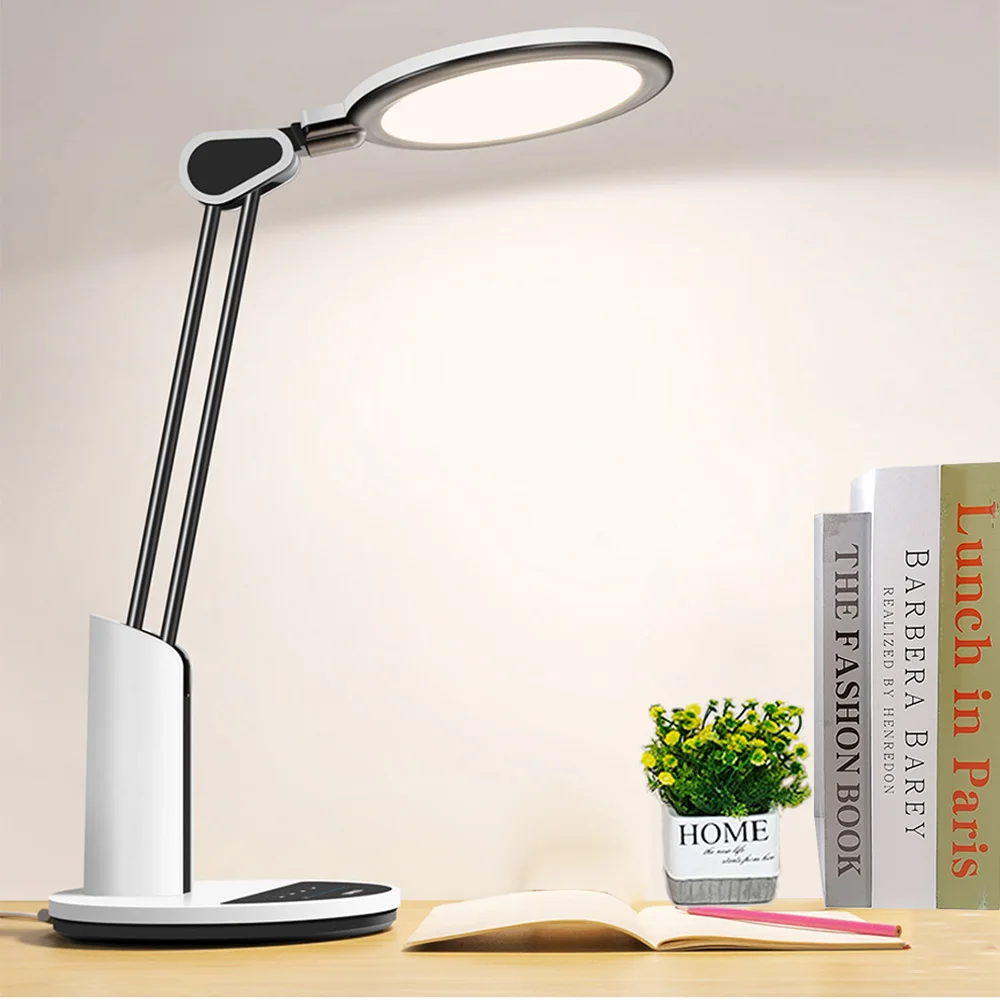 

Eye Protection Desk Lamp Led Student Learning Children'S Desk Bedside Lamp US Plug Country AA Homework Reading Lamp 20w 220v