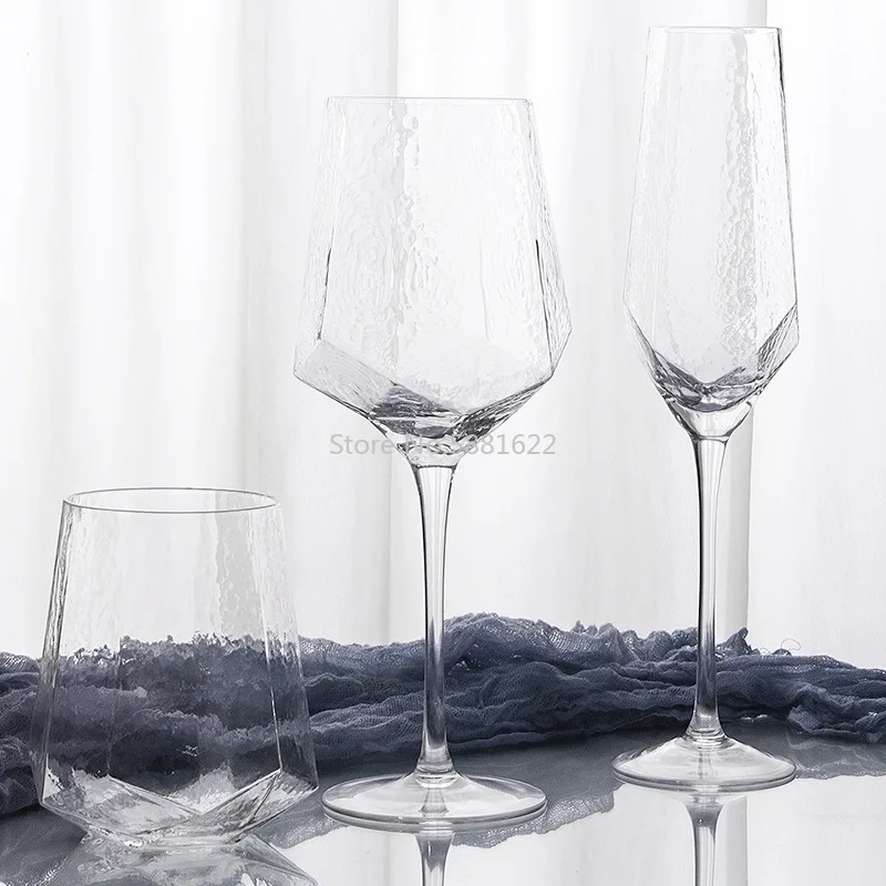 New Phnom Penh  Wine Glass Crystal Glass Goblet Glass Champagne Glass Diamond Glass image 4