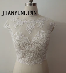 Customized Bolero Mariage Cape Wedding Accessories Chal Etola Feminino Fourrure Bridal Top Novia Chaqueta Lace Jacket Shawl