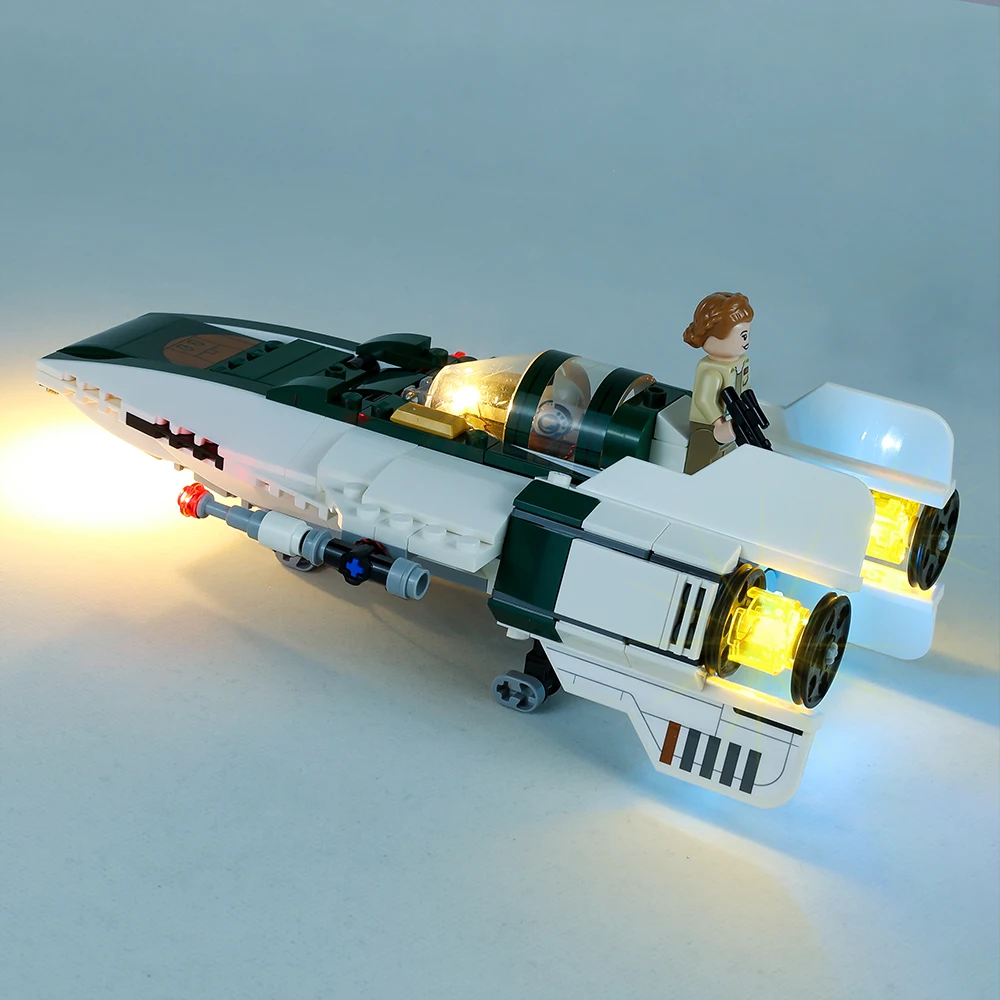 EASYLITE LED Light Set For 75248 Star War Resistance A Wing Star Fighter Lighting Kit No Model