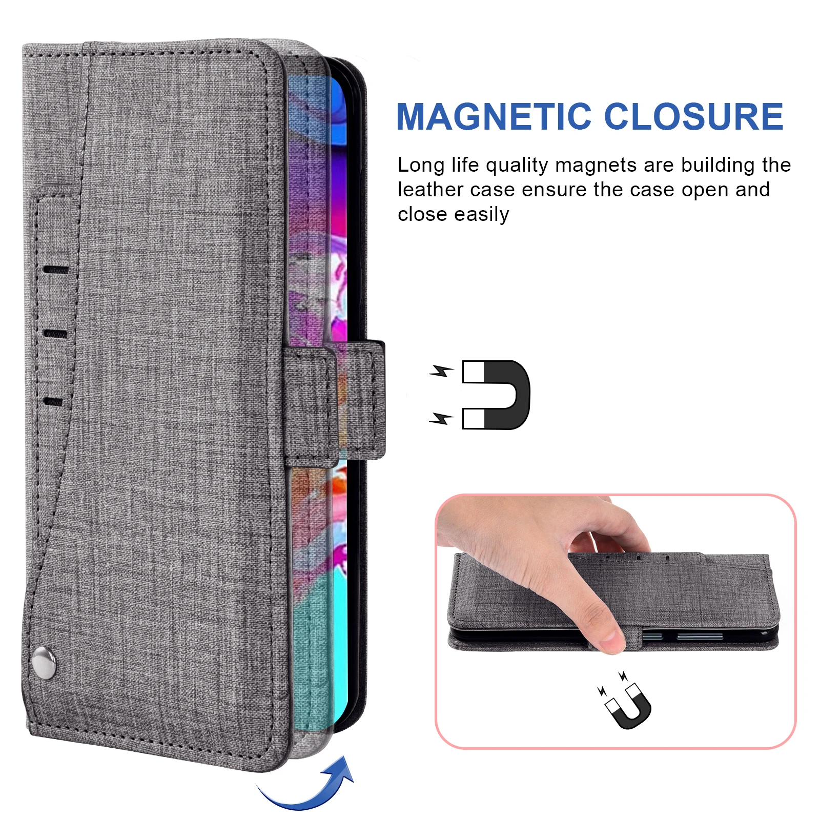 Phone Case For OnePlus 11 10T 10 Pro 5G 9 8 8T 7T 7 Magnetic Card Holder Leather Flip Wallet Cover For One Plus 6T 6 5T 5 3T 3