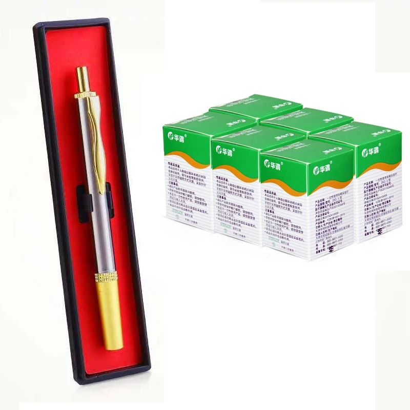 Blood Pricking Needle Pen Medical Household Blood Collection Pen Bleeding Plum Blossom Needle Lancet Blood Collection Point