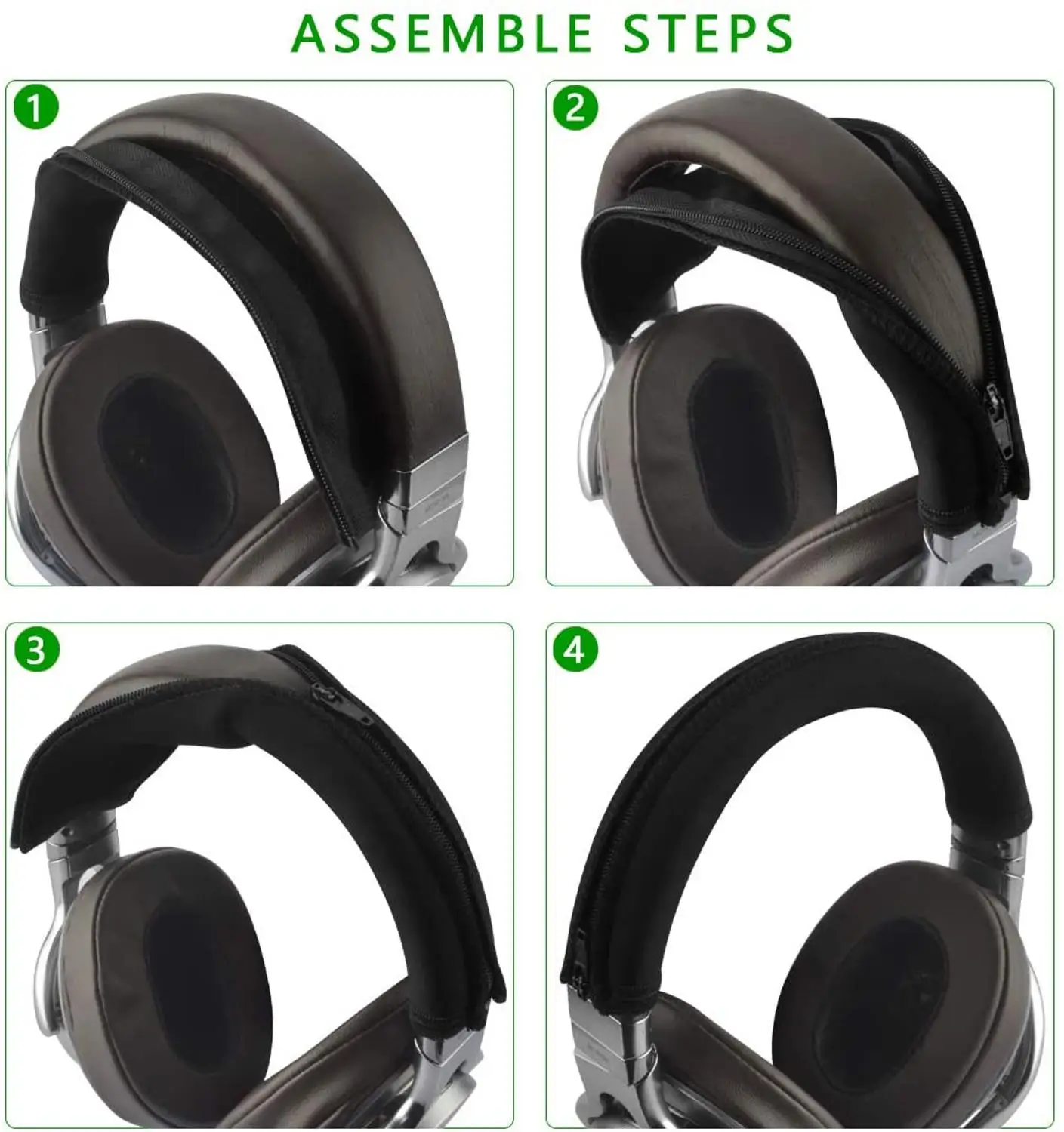 ソニーmdr1a、MDR-1ADAC、MDR-1ABT、MDR-1AM2、mdr1r、mdr1rnc-mdr1rbtヘッドフォン/ヘッドバンドプロテクター修理部品用ヘッドバンドカバー