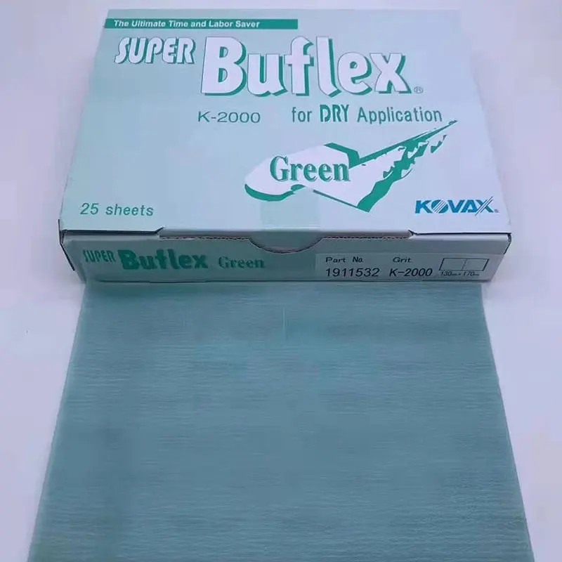 Japan KOVAX Square Soft Abrasive Paper Car Orange Peel Pattern Dry Grinder Polishing Machine Fine Polishing 2000 Sandpaper