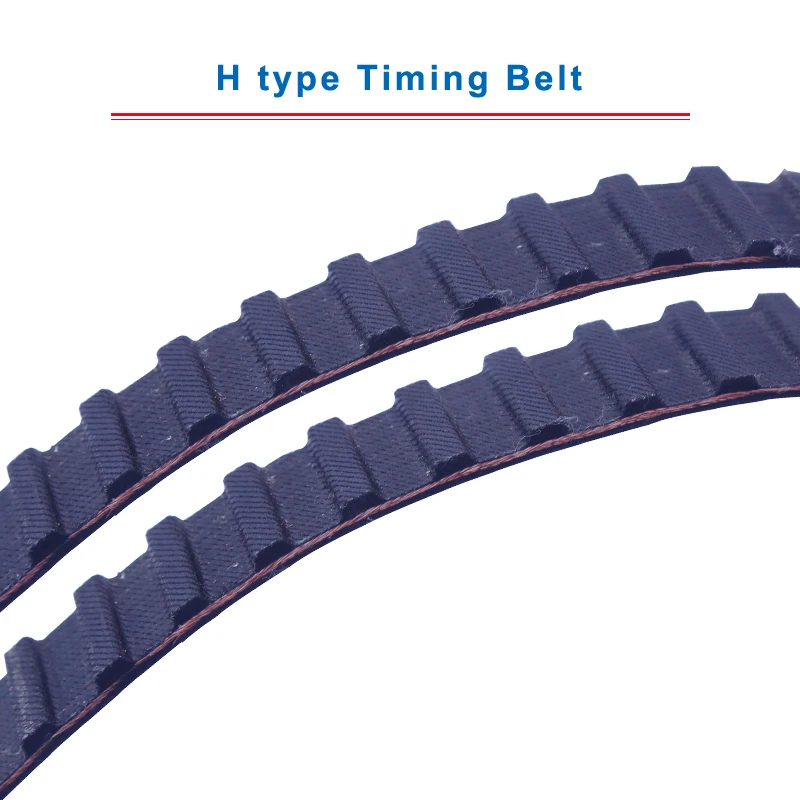 

H type timing belt model-1060H/1070H/1080H/1085H/1100H/1120H/1130H Trapezoid teeth belt teeth pitch 12.7 mm width 25/30 mm