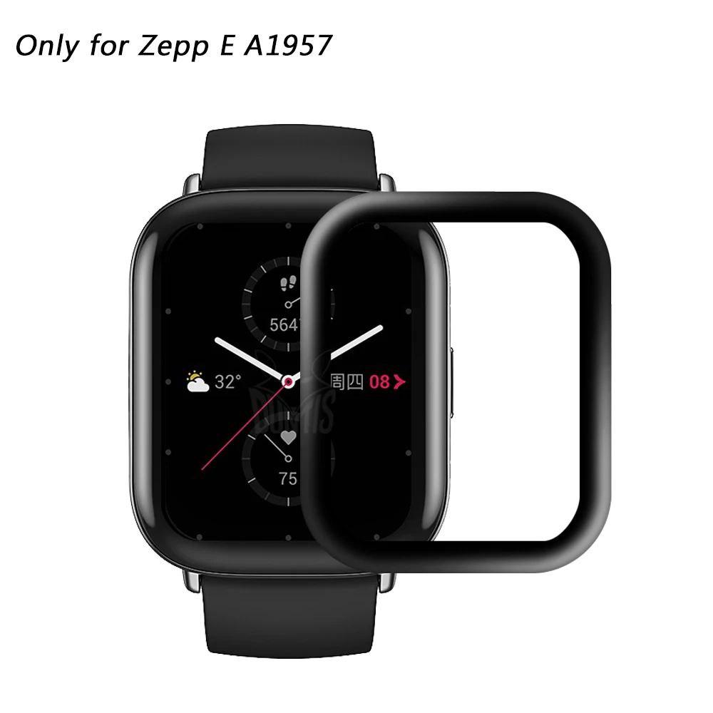 3D Soft Fibre Glass Protective Film Cover For Huami Amazfit ZEPP E Full Screen Protector for Amazfit ZEPP E Smart Watch