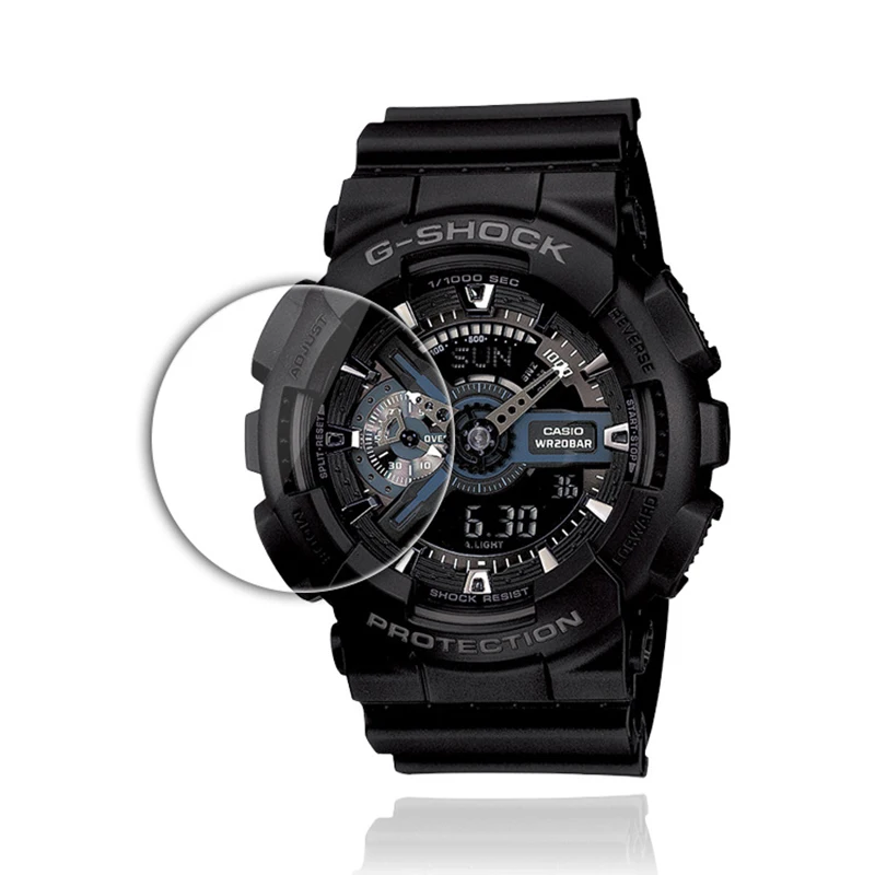 Pellicola proteggi schermo in vetro temperato per Casio g-shock GA-110/100 GA100 GA110 WSD-F10/F20 PRW-6000/6100 TR750 TR80 TR770