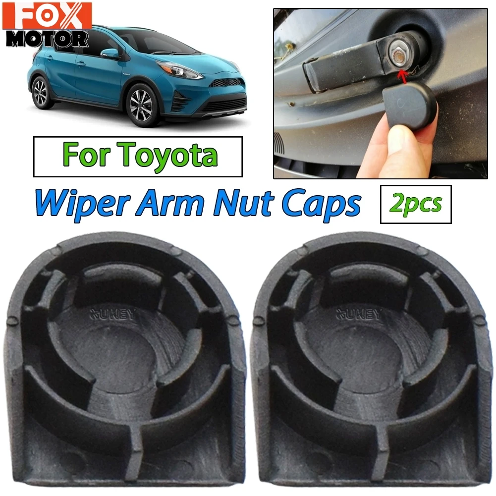 

2 шт., гайка для головки стеклоочистителя, крышка для лобового стекла для Toyota Celica Camry Highlander RAV4 Tacoma Scion Prius Lexus OE #85292-0F010