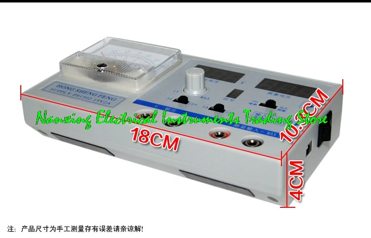 PS1503/PS1502 Mini Dc Voeding Verstelbare Digitale Gereglementeerde Power 0-15V 0-3A/2A Analoge Digitale dual Display Voor Telefoon Reparatie
