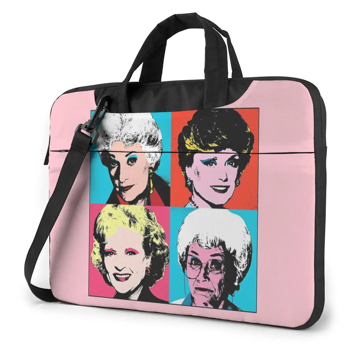 

Golden Girls Laptop Bag Case Protective Vintage Computer Bag Bicycle Crossbody Laptop Pouch