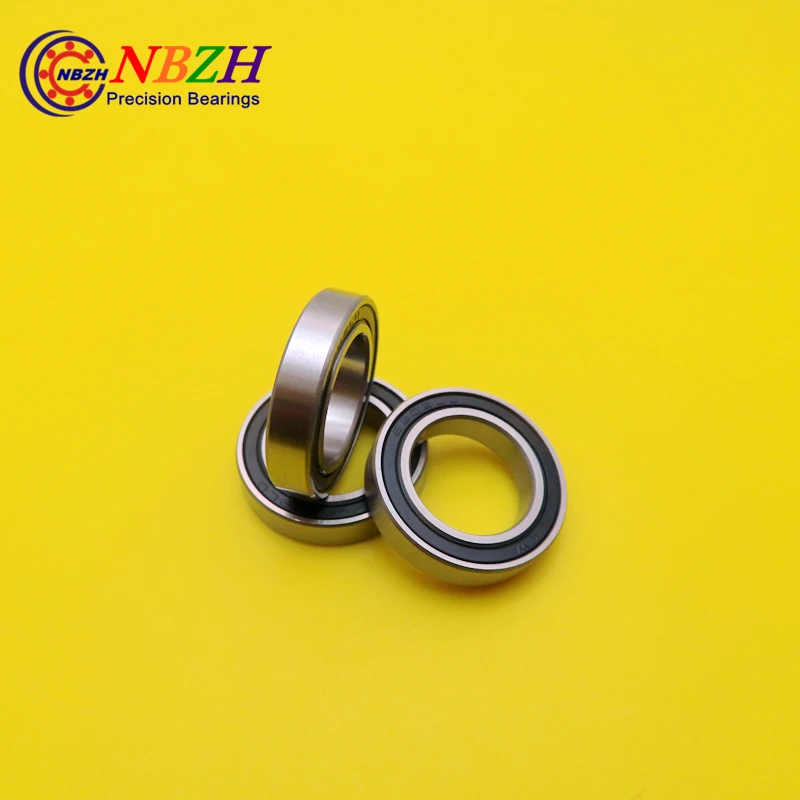 

Free Shipping NBZH 50pcs The Rubber sealing cover Thin wall ball bearings 6802-2RS 15*24*5 mm ABEC-1 Z1