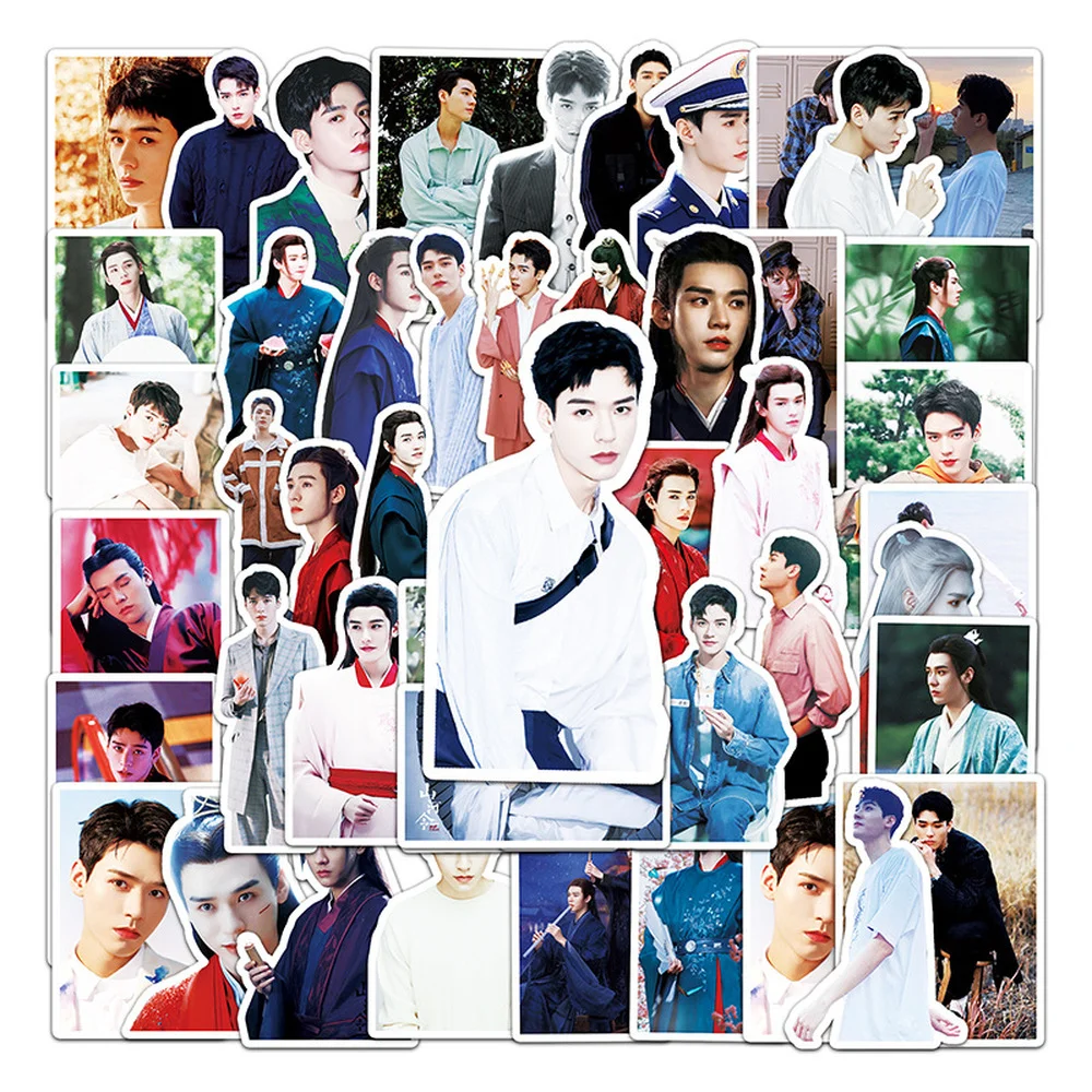 10/50 قطعة أنيمي كلمة الشرف ملصقات شان هو لينغ غونغ يونيو تشانغ زيهان صور ملصق اليد حساب الهاتف الكمبيوتر سكيت #1