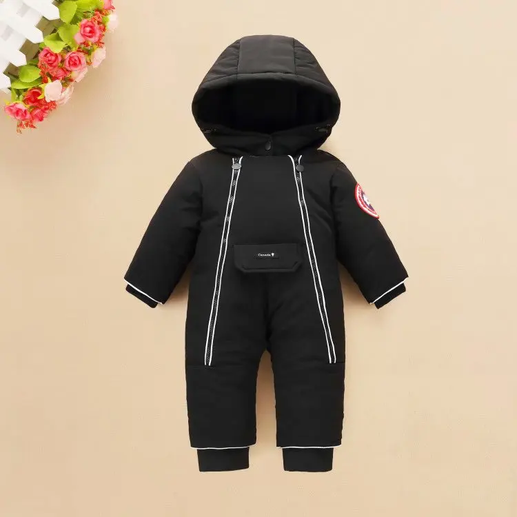 IYEAL Children Baby Clothes Winter Snowsuit Duck Down Romper Outdoor Toddler Girls Overalls for Boys Kids Jumpsuit 1-4 Years