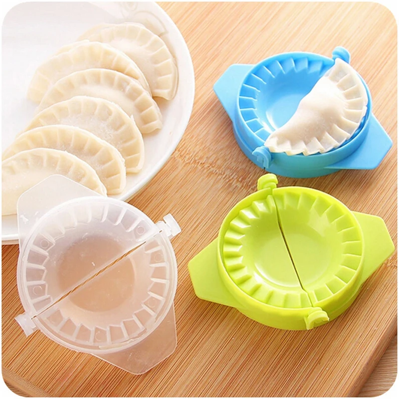 3 teile/los Pack Knödel Maker Gebäck Tool Food Grade Kunststoff 7,8 cm Teig Drücken Dumpling Pie Ravioli Mould Maker Kochen