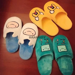 Pantofole da cartone animato pelose peluche da interno per scarpe da cane calde per adulti scarpe da donna per animali casa cosplay casa inverno pantofola anime