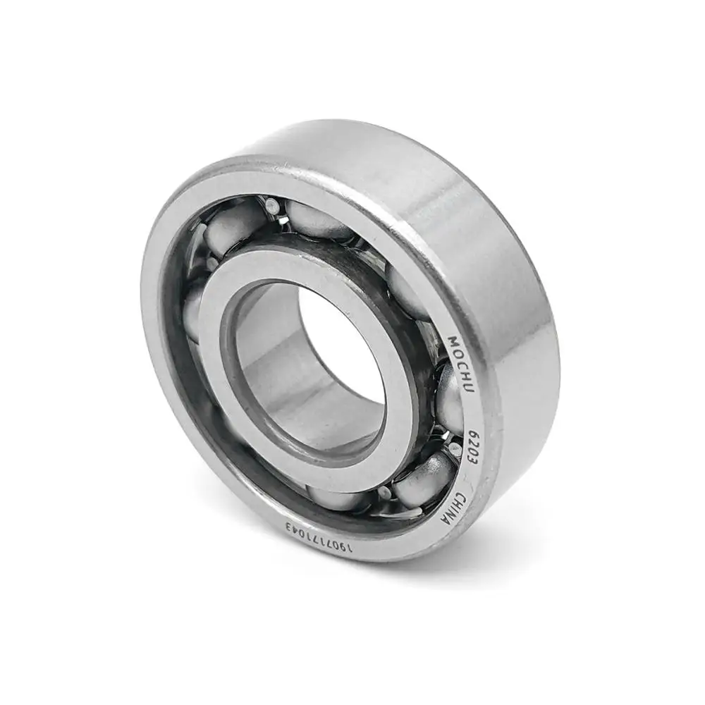 1pcs 6203 17X40X12 P5 ABEC-5 MOCHU Open Deep Groove Ball Bearings Single Row High Quality