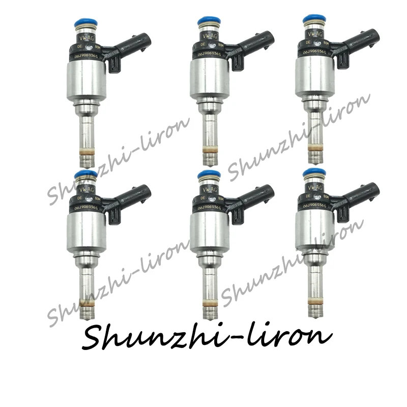 

6pcs Fuel Injector for Volkswagen Passat MAGOTAN Tiguan A4L 2.0T Pa nozzle 0261500168 06J906036G