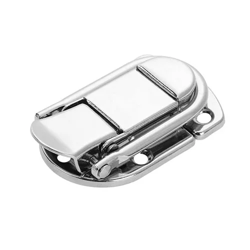 DRELD 1Pc Luggage Air Boxes Toggle Latch Hasp Guitar Musical Flight Case Button Knot Closure Latch For Wooden Boxes 34*59mm