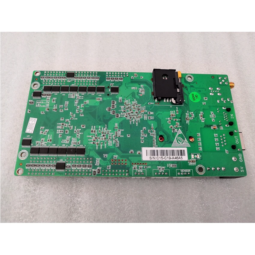 HD-C16C Asynchronous WIFI LAN USB Control Card  HUB75 RGB Full Color Led Display Processor 384x320 112x1024 Pixel