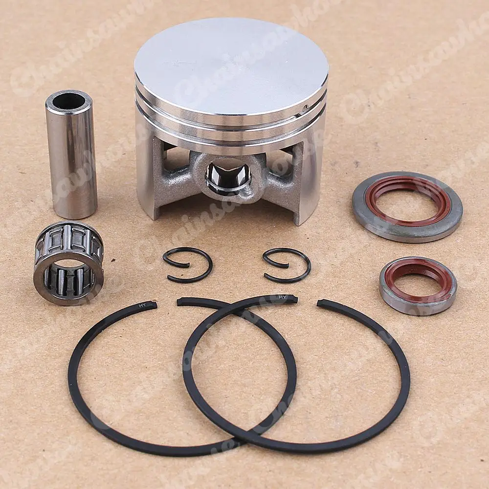 50 millimetri Olio del Pistone Seal Kit Per Stihl 044 MS440 Motosega 1128 030 2015 w 12 millimetri Polso Spille Ago anello del cuscinetto