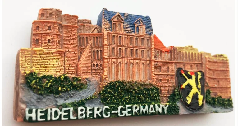 Magnet Kulkas Kastil Heidelberg Jerman