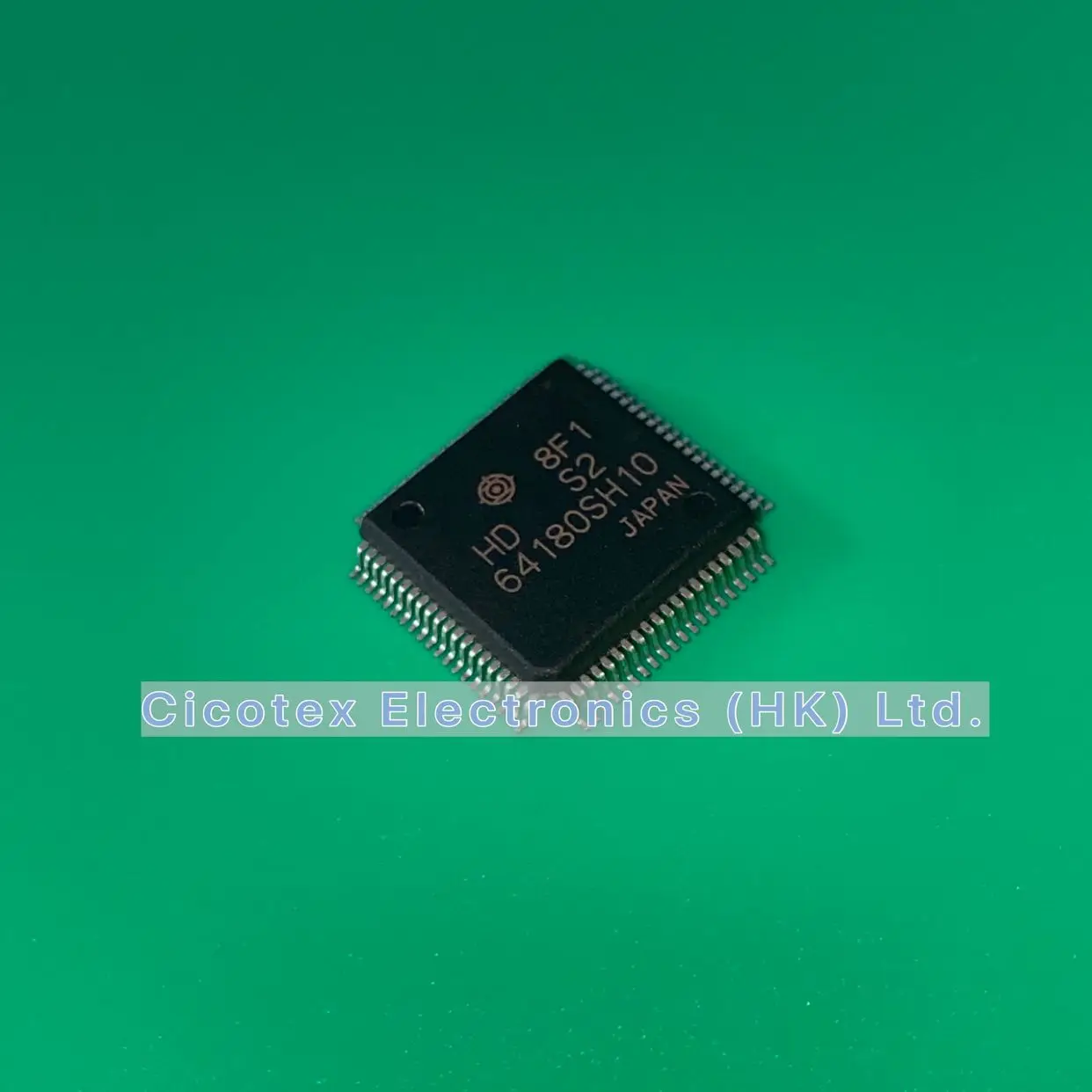 HD64180SH10 QFP80 8-BIT HD 64180SH10 10MHz MICROPROCESSOR PQFP80 PLASTIC QFP-80 HD64180SH-10 HD64180 SH10 HD64180SH10V