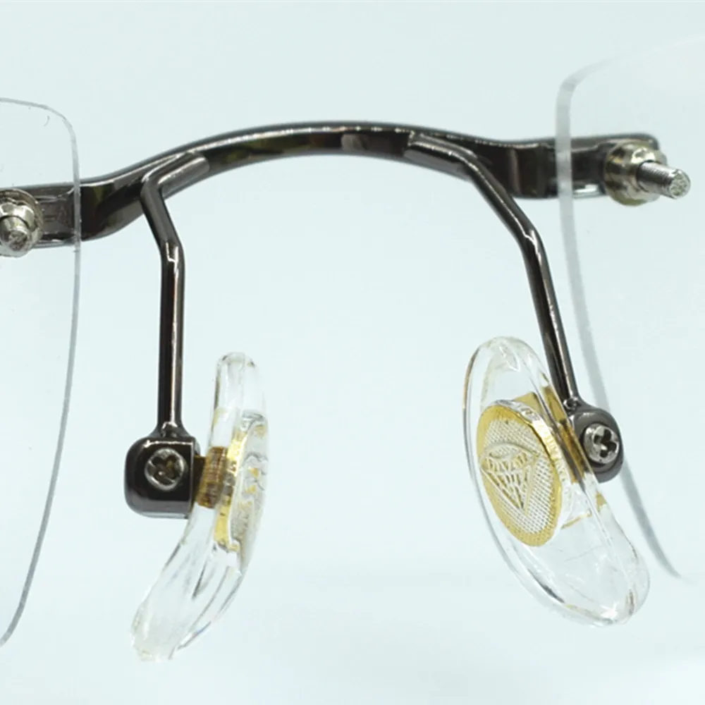 Pure Titanium Wooden Hand Made Rimless Eyeglass Frames Luxury Myopia Rx able Men Women Glasses Spectacles Top Quality