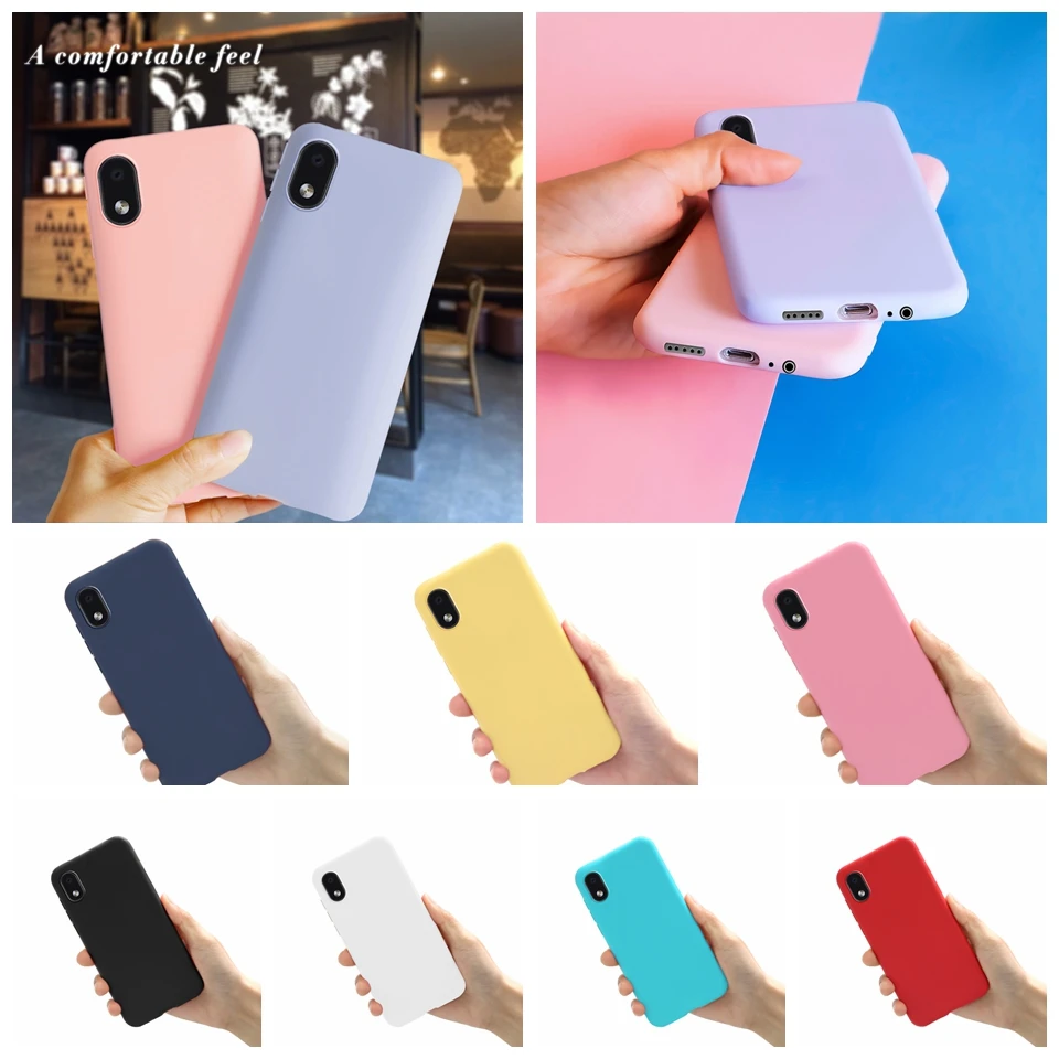 Matte Soft Silicon Case For Samsung Galaxy A01 Core SM-A013F/DS Back Cover Coque Case For Galaxy A01 Core  SM-A013G/DS 5.3