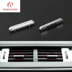 Chrome Plate Air Conditioning Vent Toggle Piece Outlet Card Pad Clip Wind Direction Adjustment Plectrum For Range Rover Evoque