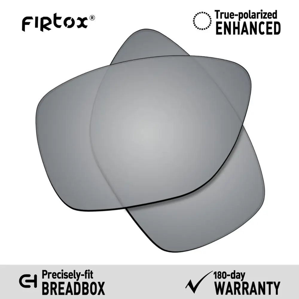 Firtox True UV400 Polarized Lenses Replacement for-Oakley Breadbox OO9199 - 56mm Sunglasses (Lens Only) - Multiple Colors