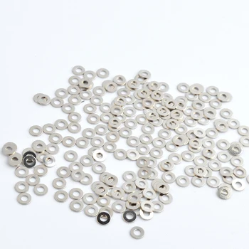 안경 와셔 금속 플랫 패드 안경 액세서리 실버, 3.0x1.4mm, 2.5x1.2mm, 1000 개