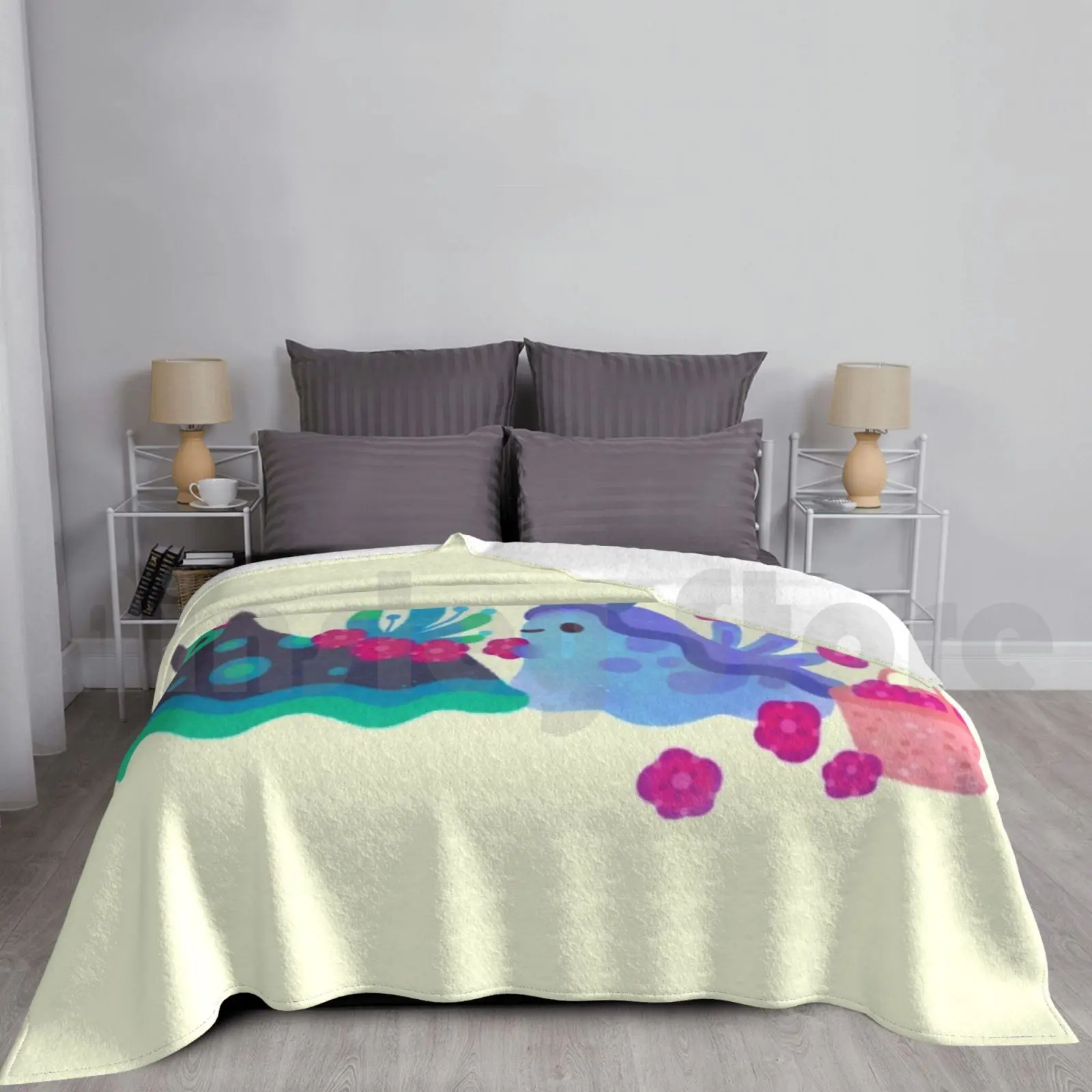 Dress Up Blanket Fashion Custom Nudibranch Sea Slug Slug Marine Life Animal Ocean Life Ocean Sea Fish