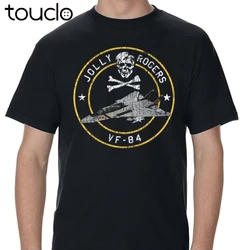 Jolly Rogers VF-84 F-14 T-Shirt Hot Sales Summer Tops Tees T Shirt