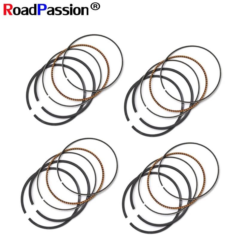 1Set/4Sets Road Passion Motorbike Motorcycle Accessories Bore Size 55mm Piston Rings For KAWASAKI Zephyr 400 ZR400C ZR400 8VALVE