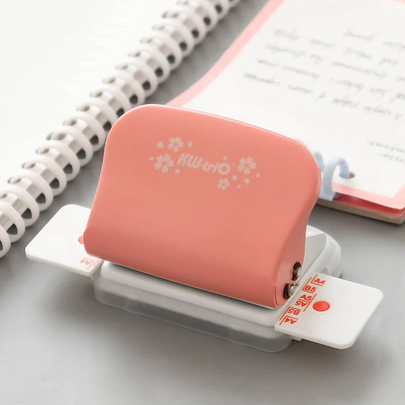 Perforatore a 6 fori per Notebook perforatore Standard a foro tondo pianificatore di carte perforatore per anelli di rilegatura Scrapbooking A4 A5