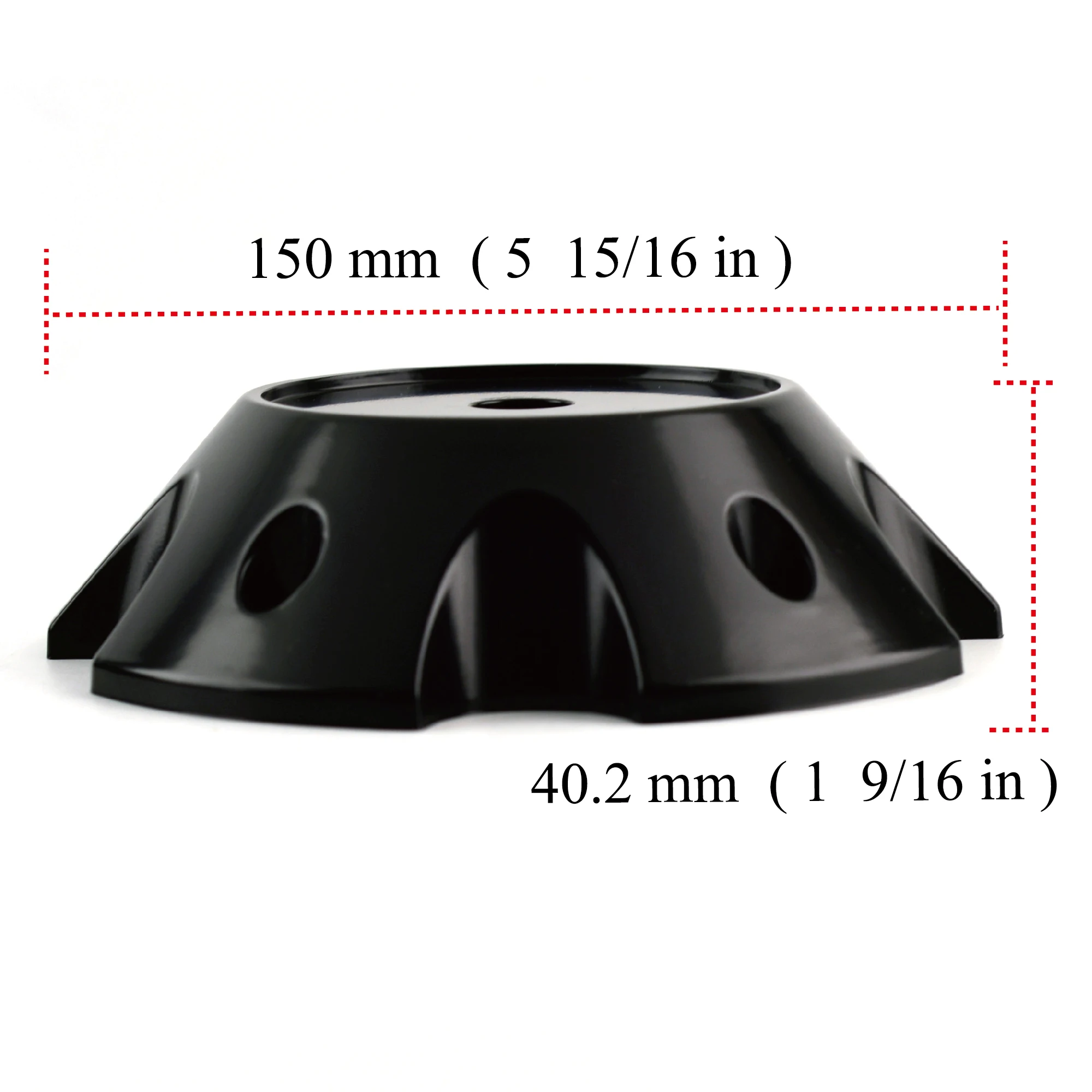 1pc 150mm 120mm Dumb Black Wheels Center Caps Fit For MAT Off-Road Anti-Off Wheel #MCD8406YA03 Decoration Car Accessories Tools