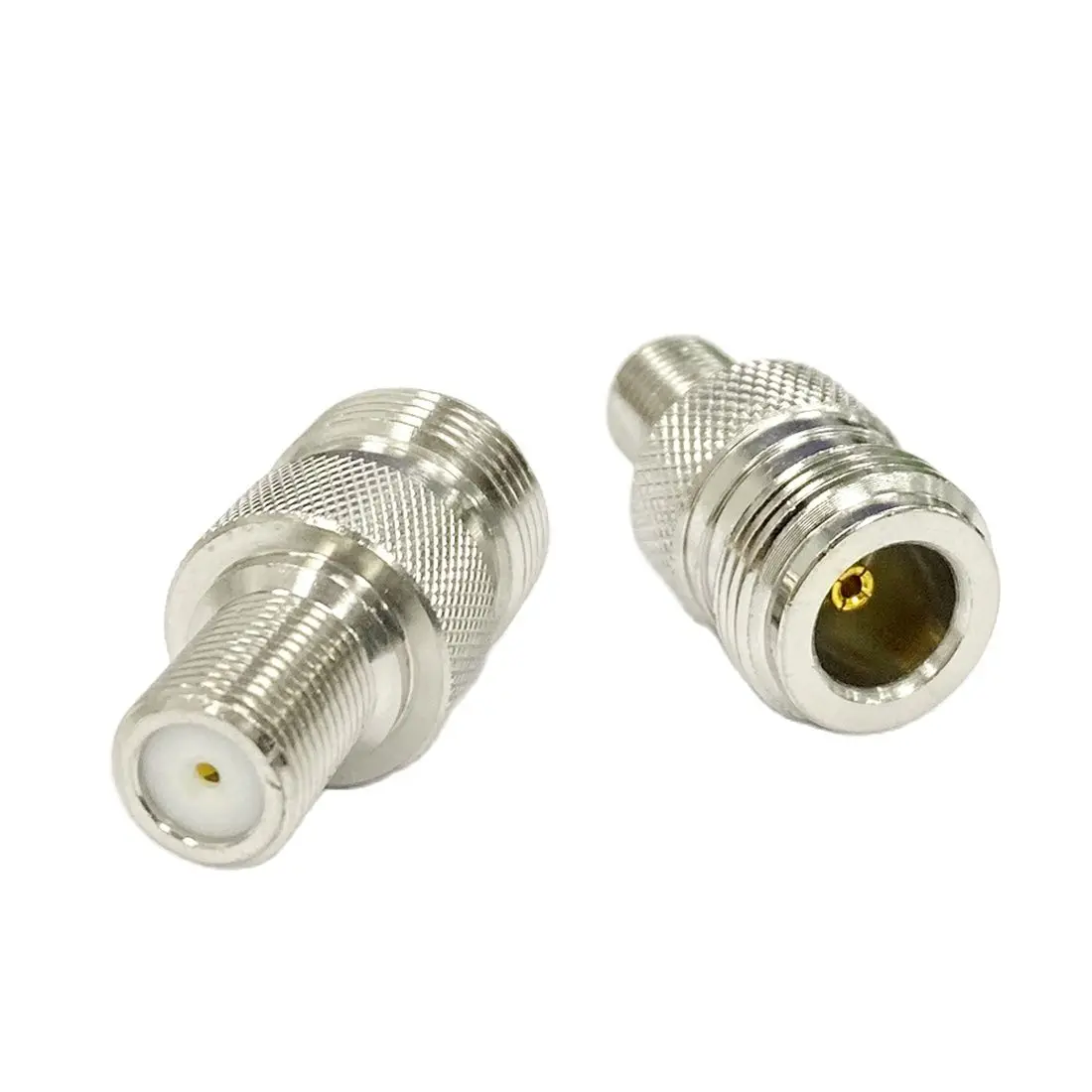 1pc NEW N to F Female RF Coax Adapter Convertor Straight  Nickelplated Wholesale Connector