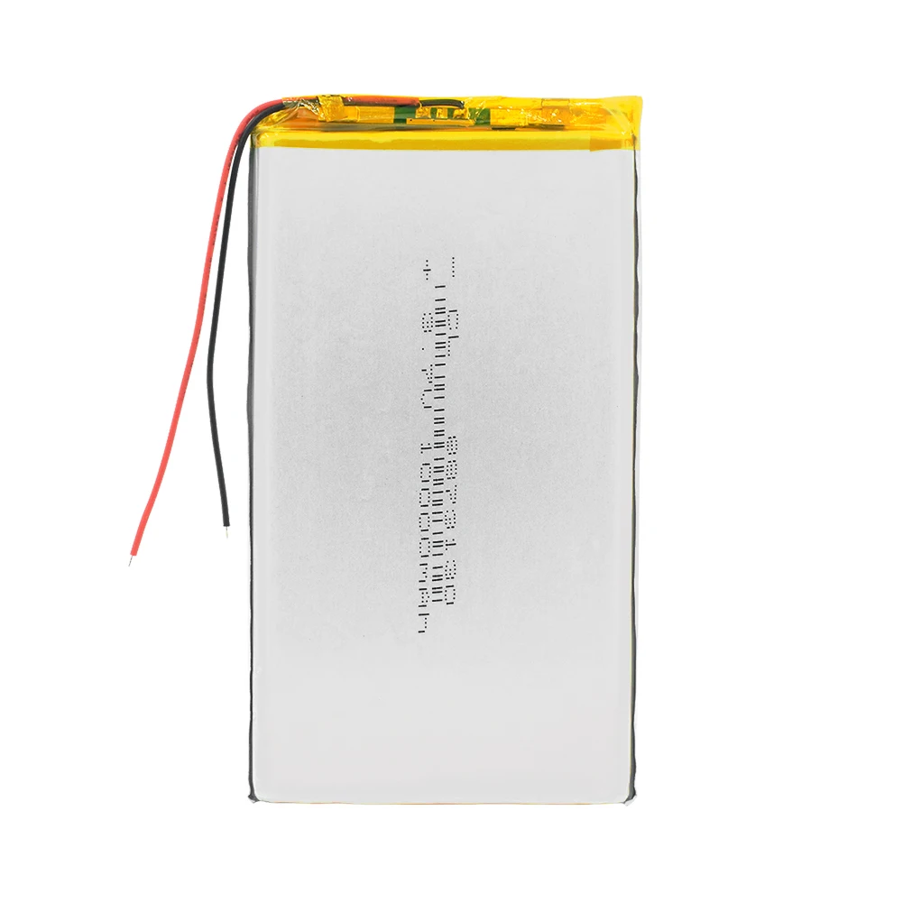 3.7V 10000mAh 8873130 Big Capcity Lipo Battery Lipolymer Lithium Cell Rechargeable For Tablet DVD Reader PAD Powerbank Notebook