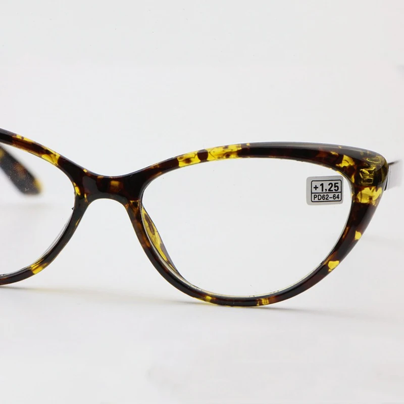 Seemfly Cat Eye Reading Glasses Women Eyeglasses Presbyopic 1.0 1.25 1.5 1.75 2.0 2.25 2.5 2.75 3.0 3.25 3.5 3.75 4 Men Eyewear