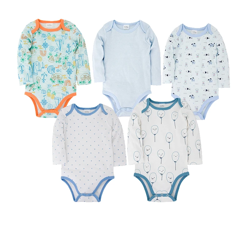 Honeyzone, 5 piezas, ropa de verano para niñas, ropa para bebés, ropa para bebés, Body para bebés, pijamas infantiles transpirables, mono rosa encantador, gemelos