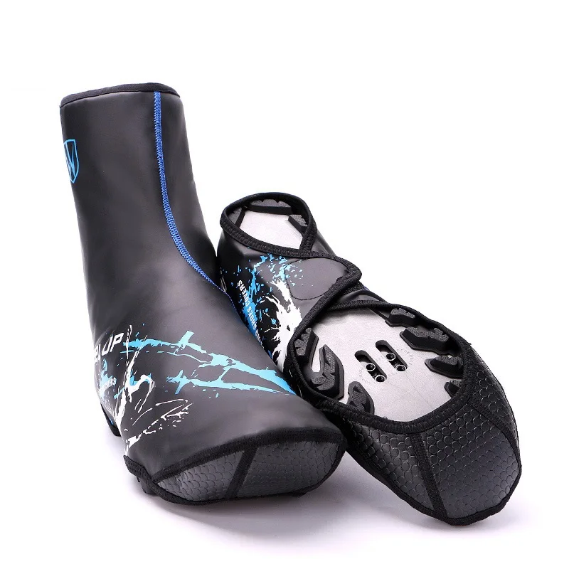 

Cycling Overshoes Cover Protector Reflective MTB Road Bike Lock Shoes Cover Waterproof Thermal Fleece Shoe Boot Covers
